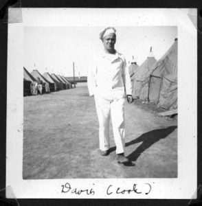 Davis the cook at Camp Beauregard, Louisiana, 1940